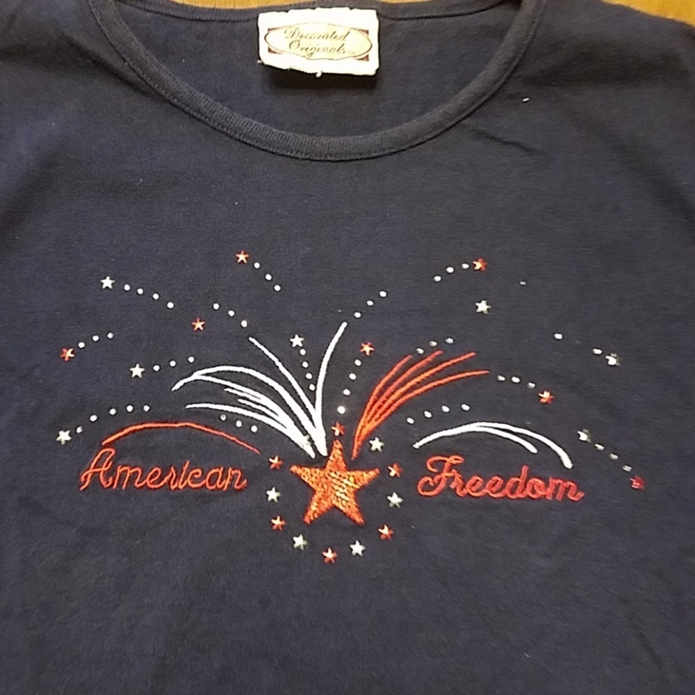 👸👕 American Freedom Short Sleeved Tshirt